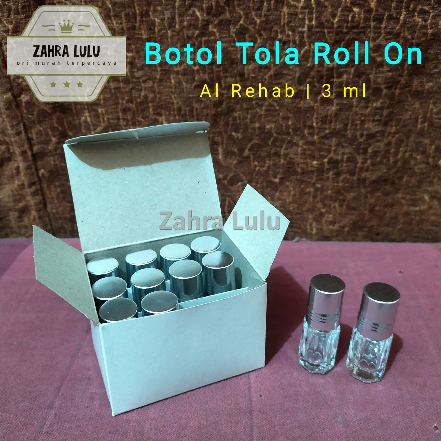 Botol Tola Kosong 3 ml Roll On Al Rehab 1 Lusin | Lazada Indonesia