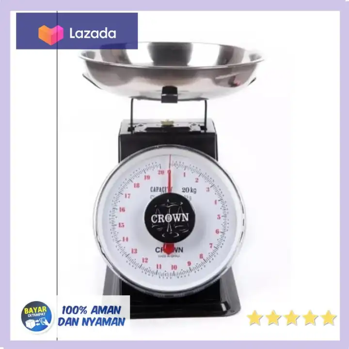 Murah Timbangan Duduk Timbangan Manual Timbangan Buah Crown 20 Kg Elegan Cod Timbangan Dapur Gram Timbangan Dapur Digital Murah Timbangan Dapur Mini Timbangan Dapur Kue Lazada Indonesia