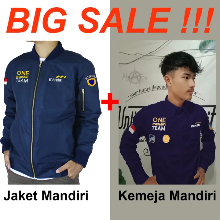 Big Sale Paket Bundling Bank Mandiri Kemeja Kerja Pria Jaket Kerja Pria Pdl Pria Seragam Kerja One Mandiri Team Lazada Indonesia