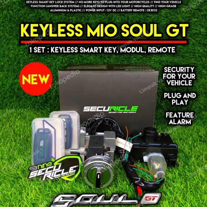 KUNCI KEYLESS YAMAHA MIO -SMART KEYLES ALARM GETAR BUNYI | Lazada Indonesia