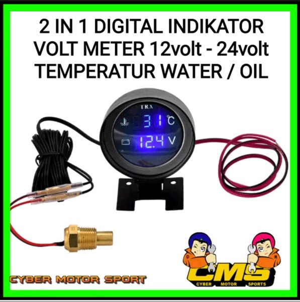 water temperature mobil universal. gauge water temp . indikator ...
