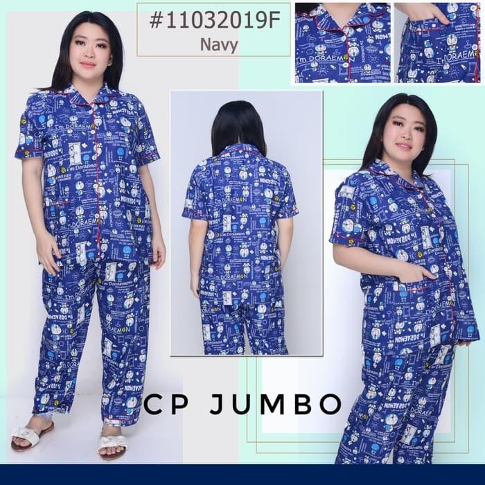 Piyama Jumbo Dewasa Doraemon Pintu CP Size XXL Ld 120cm