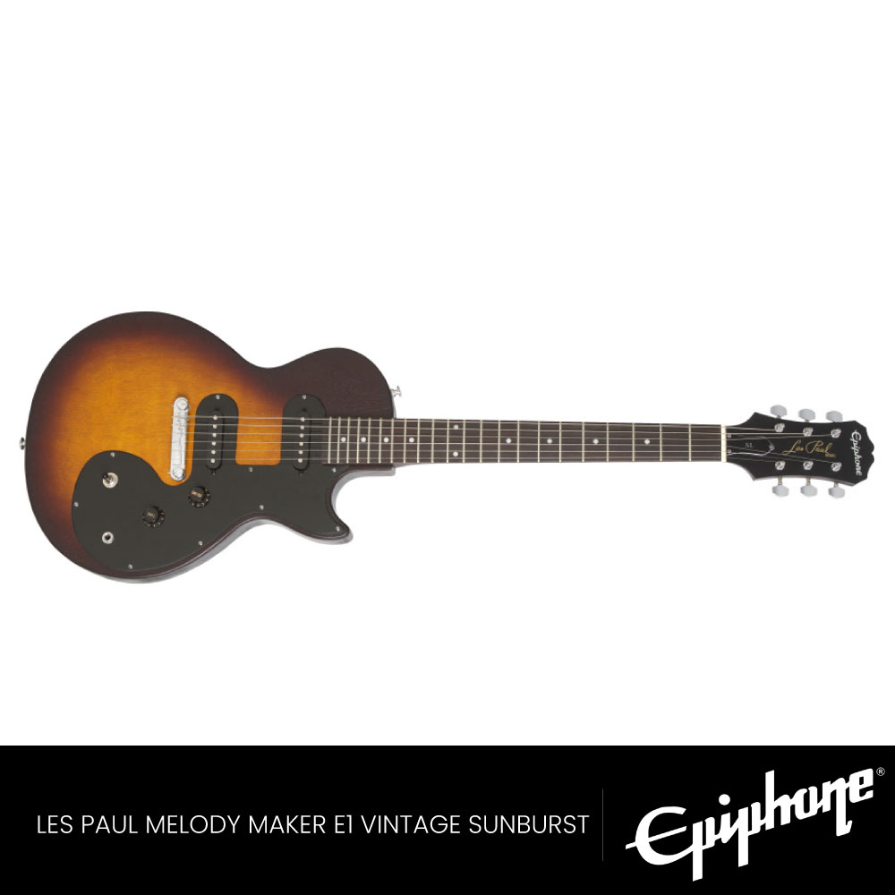 Epiphone Les Paul Melody Maker E1 Vintage Sunburst Electric Guitar