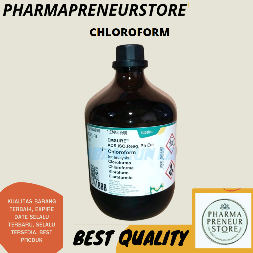 CHLOROFORM PRO ANALISA MERCK 50 ML & 100 ML BEST QUALITY Lazada Indonesia
