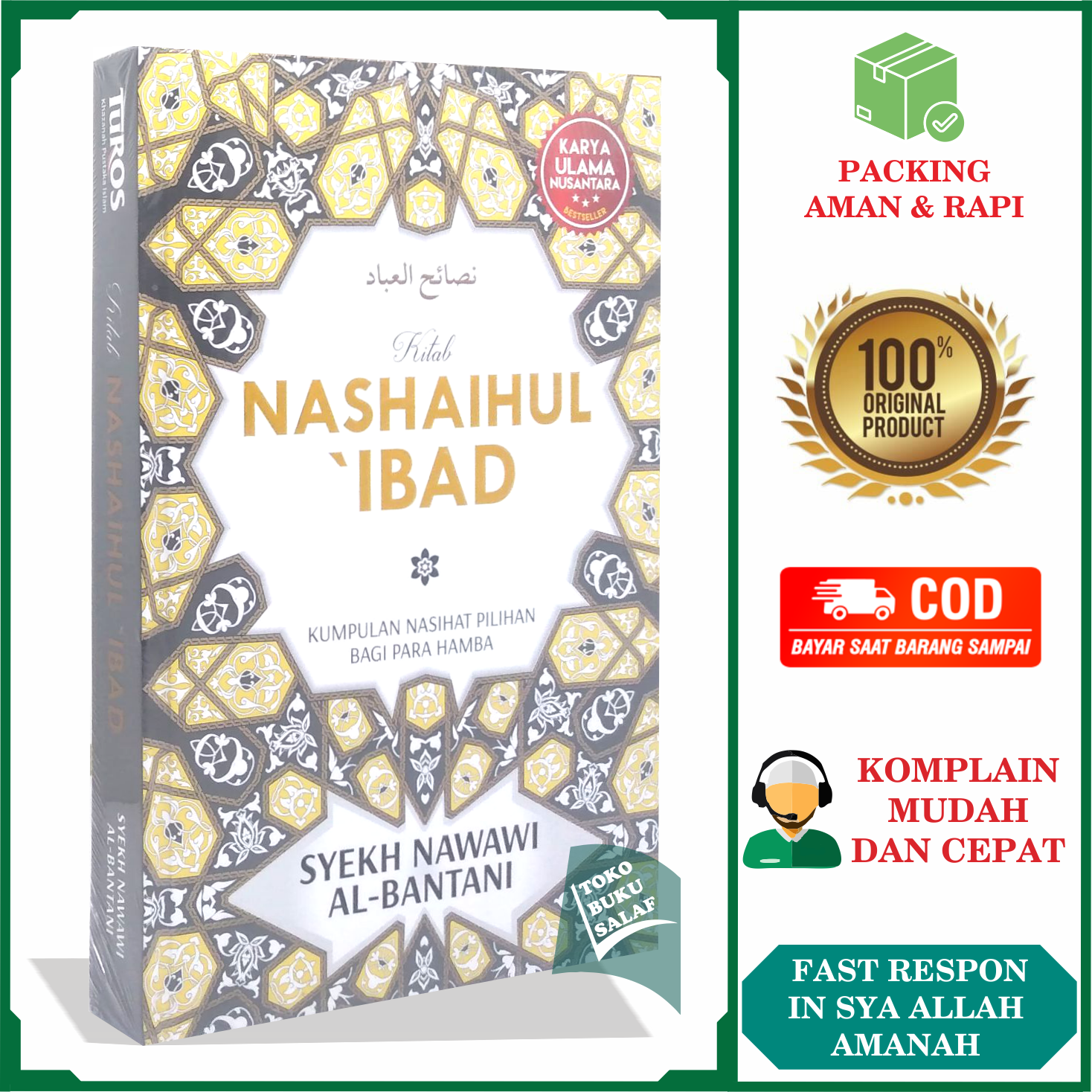 Kitab Nashaihul Ibad Kumpulan Nasihat Pilihan Bagi Para Hamba Terjemah ...