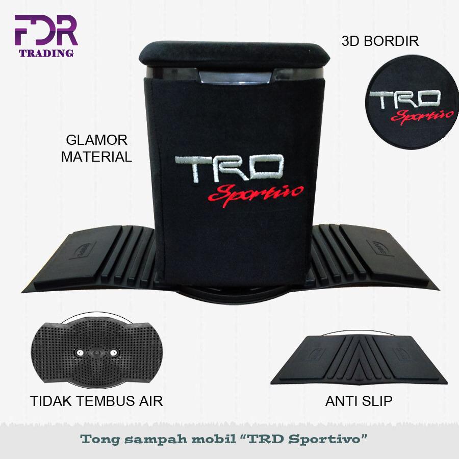 Tong sampah mobil TRD Sportivo/tempat sampah mobil TRD Sportivo/car dusbin TRD Sportivo