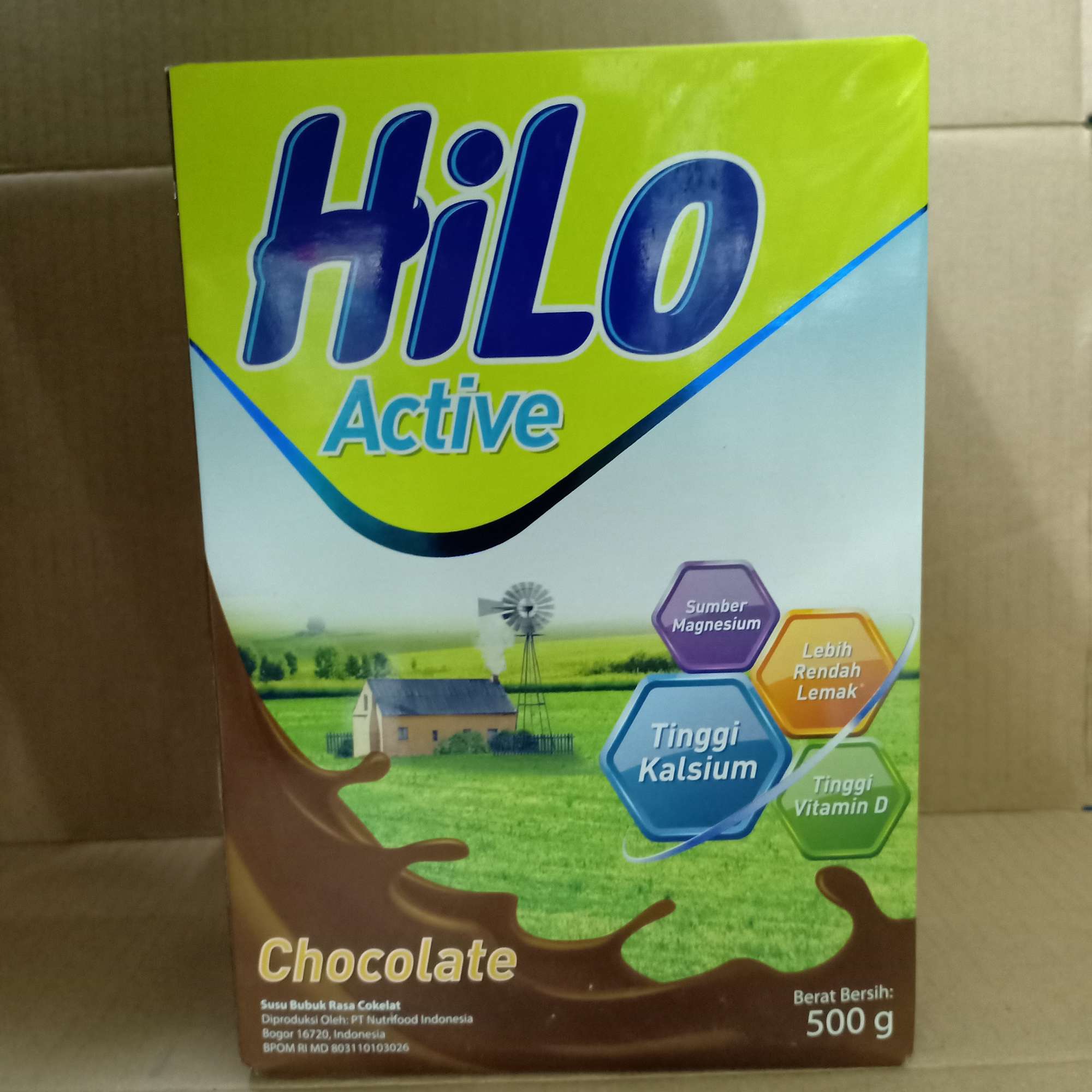 HILO ACTIVE CHOCOLATE 500g