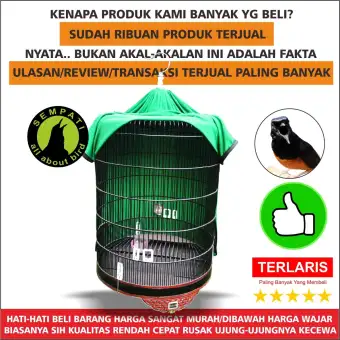 Kerodong Krodong Sangkar Burung Murai Double Resleting Nomor 1 2 3