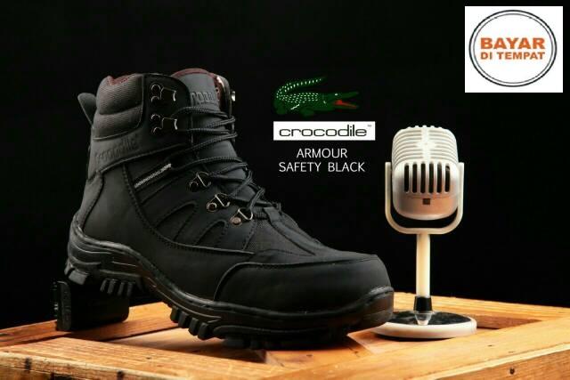 Sepatu Boots Pria Predator Delta Tactical Safety Ujung Besi (Sepatu Treking, Sepatu Kerja, Sepatu Formal, Sepatu Main, sepatu Gunung, sepatu murah, sepatu lapangan, sepatu proyek, sepatu safety)