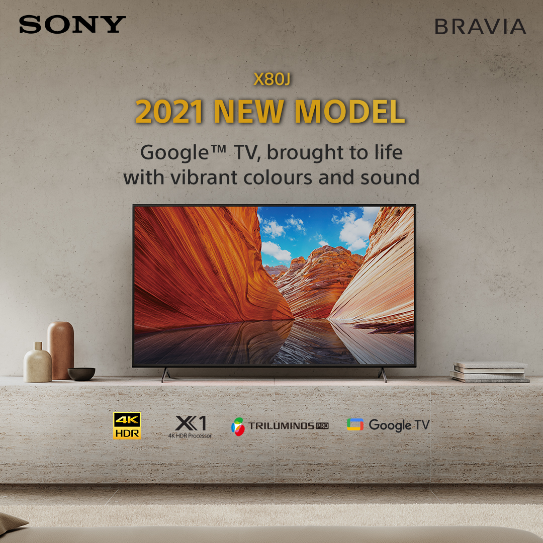 ANDROID TV 50 INCH 4K SONY 50X80J | Lazada Indonesia