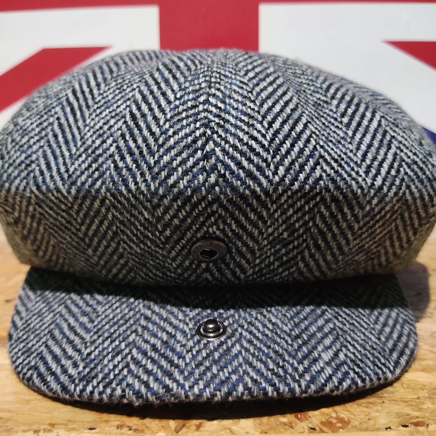 TOPI CLASSIC VINTAGE WOOL - NEWSBOY CAP 