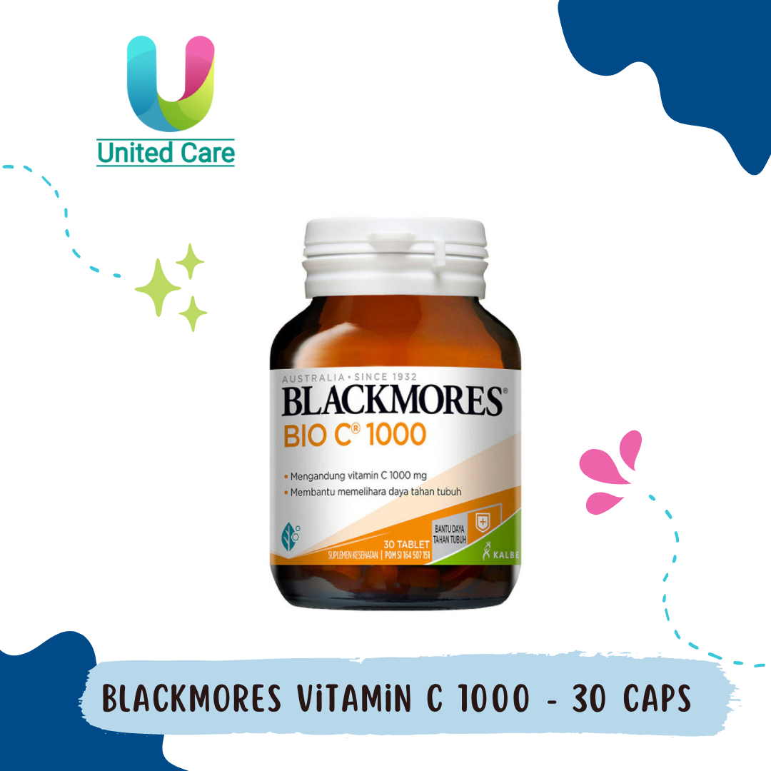 Blackmores Vitamin C 500 Isi 60 Tablet / Vit C 500mg new look / Vit C ...