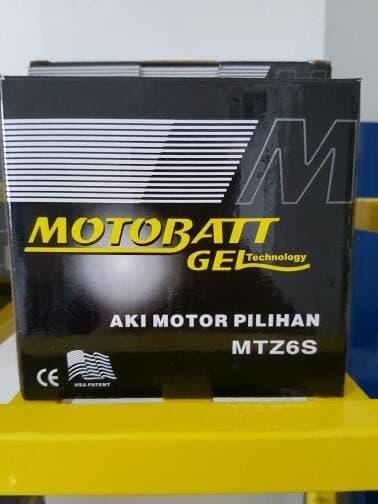 PROMO Aki kering Suzuki Satria F150 Motobatt MTZ6S TERBARU