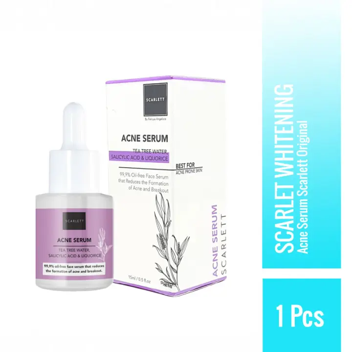 scarlett acne serum original