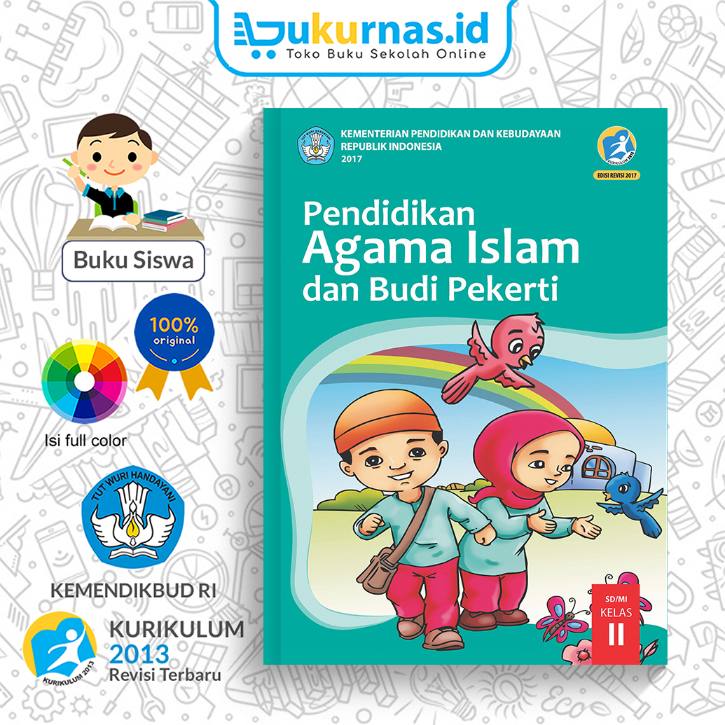 Buku PAI Pendidikan Agama Islam SD/MI Kelas 2 K13 | Lazada Indonesia