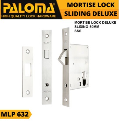 Body Kunci PALOMA MLP 632 DELUXE SLIDING 50MM BERGARANSI 25 TAHUN Body Kunci PALOMA MLP 632 DELUXE SLIDING 50MM BERGARANSI 25 TAHUN