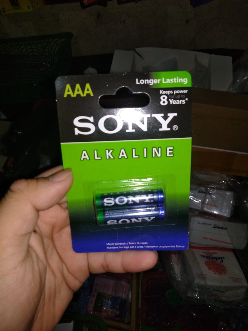 Isi Baterai Sony Alkaline Aaa A Batray Battery V Lazada