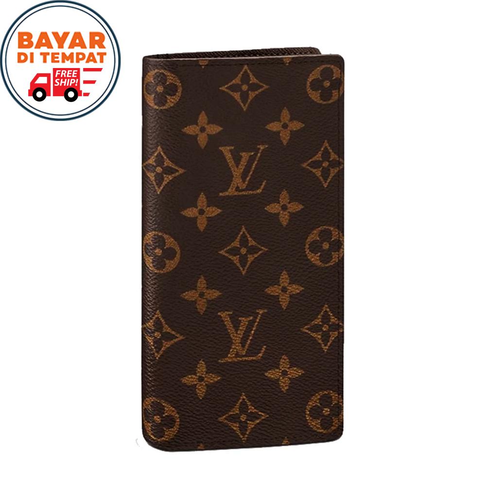 Obral Murah - Dompet Fashion LV001 Dompet Wanita Dompet Panjang Dompet Murah Dompet Cewek Dompet Fashion Cewek Dompet Fashion Wanita Murah Dompet Handphone Smartphone Dompet Koin - Coffee