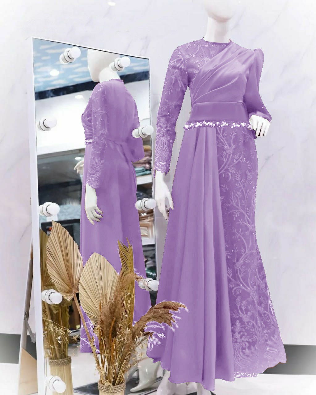 MAXI DUYUNG NELIA/ GAMIS DUYUNG / MAXI GAMIS MODEL DUYUNG / MAXI DUYUNG