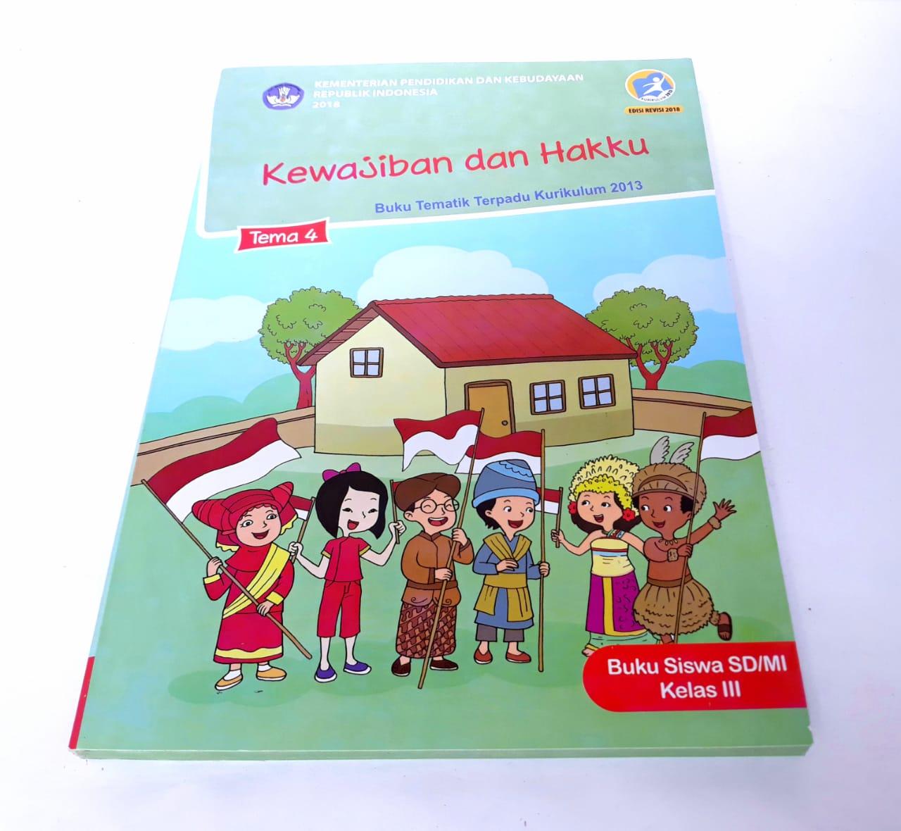 Buku Tematik Kelas 3 Sd Tema 4 Info Terkait Buku