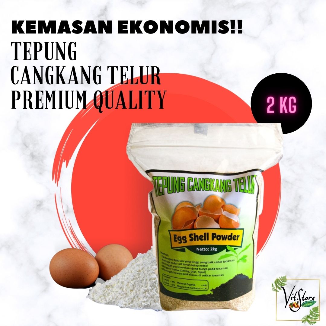 Kualitas Premium Dengan Kemasan Ekonomis Tepung Cangkang Telur 100