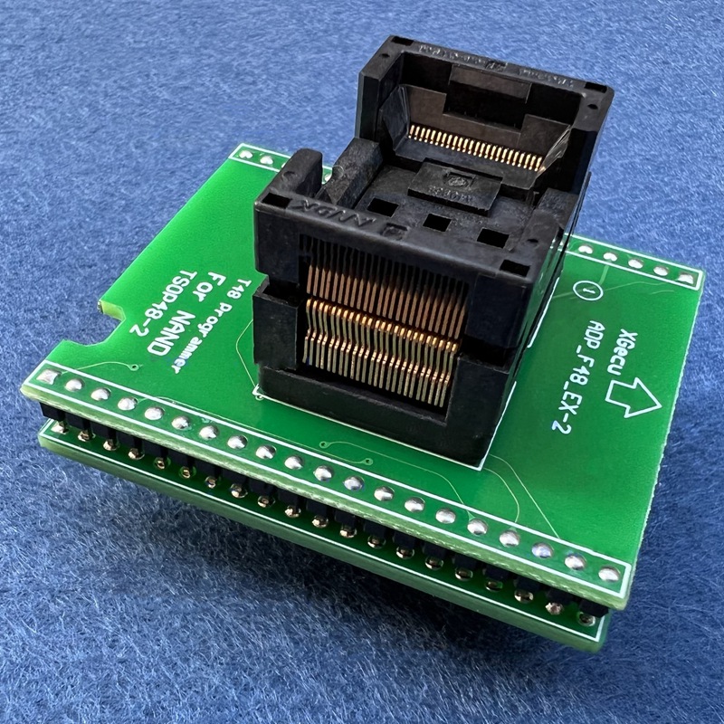 Programmer Adapter Programmer Adapter Replace PCB Programmer Adapter ADP F48 EX-2 TSOP48 T48 for Burning NAND