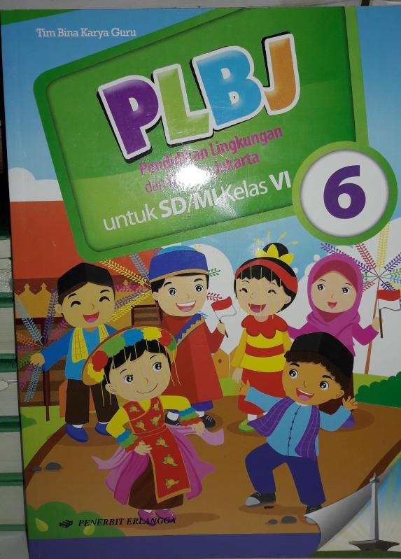 Buku Plbj Kelas 6 Penerbit Erlangga Ktsp2006 Lazada Indonesia