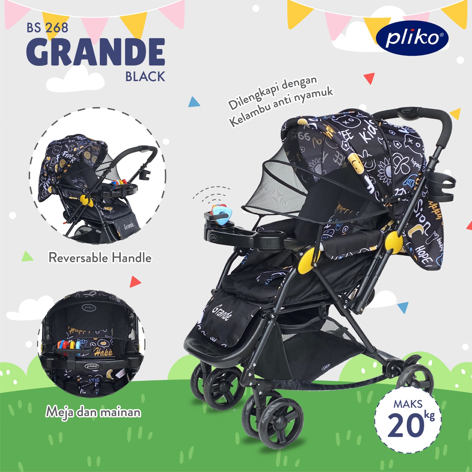 Stroller pliko online