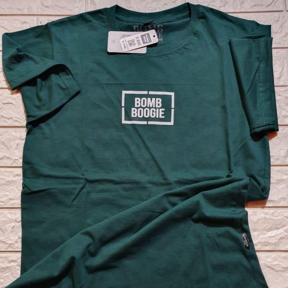 SidikShop - T-SHIRT PREMIUM BombBoogie UNISEX BAJU DISTRO KEKINIAN MODERN TERBARU TERMURAH