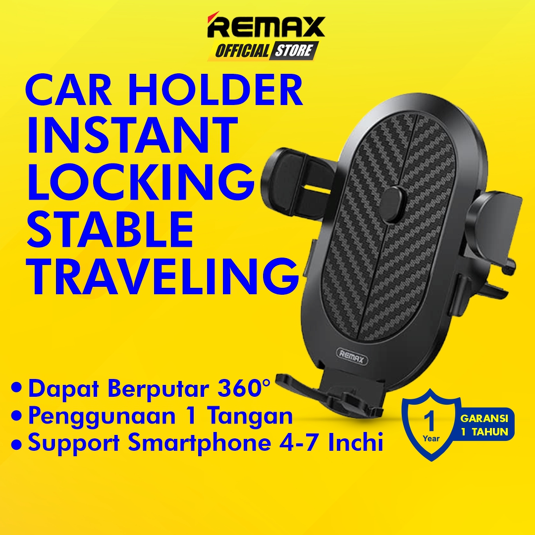 Remax Journey Series Car Holder RMC57 Original / Phone Holder Murah