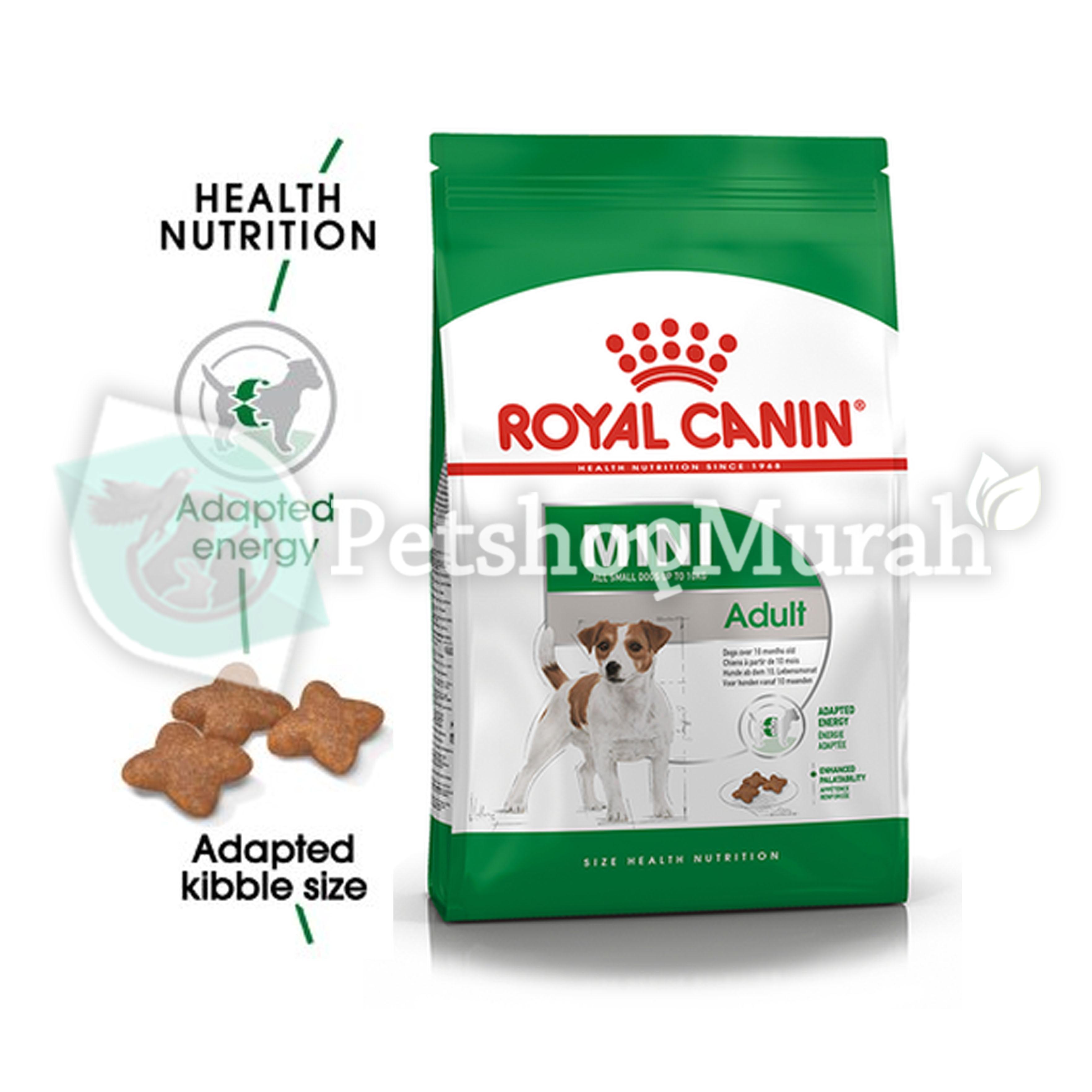 Makanan Anjing Royal Canin Mini Adult 2kg Dewasa Dry Food Kering