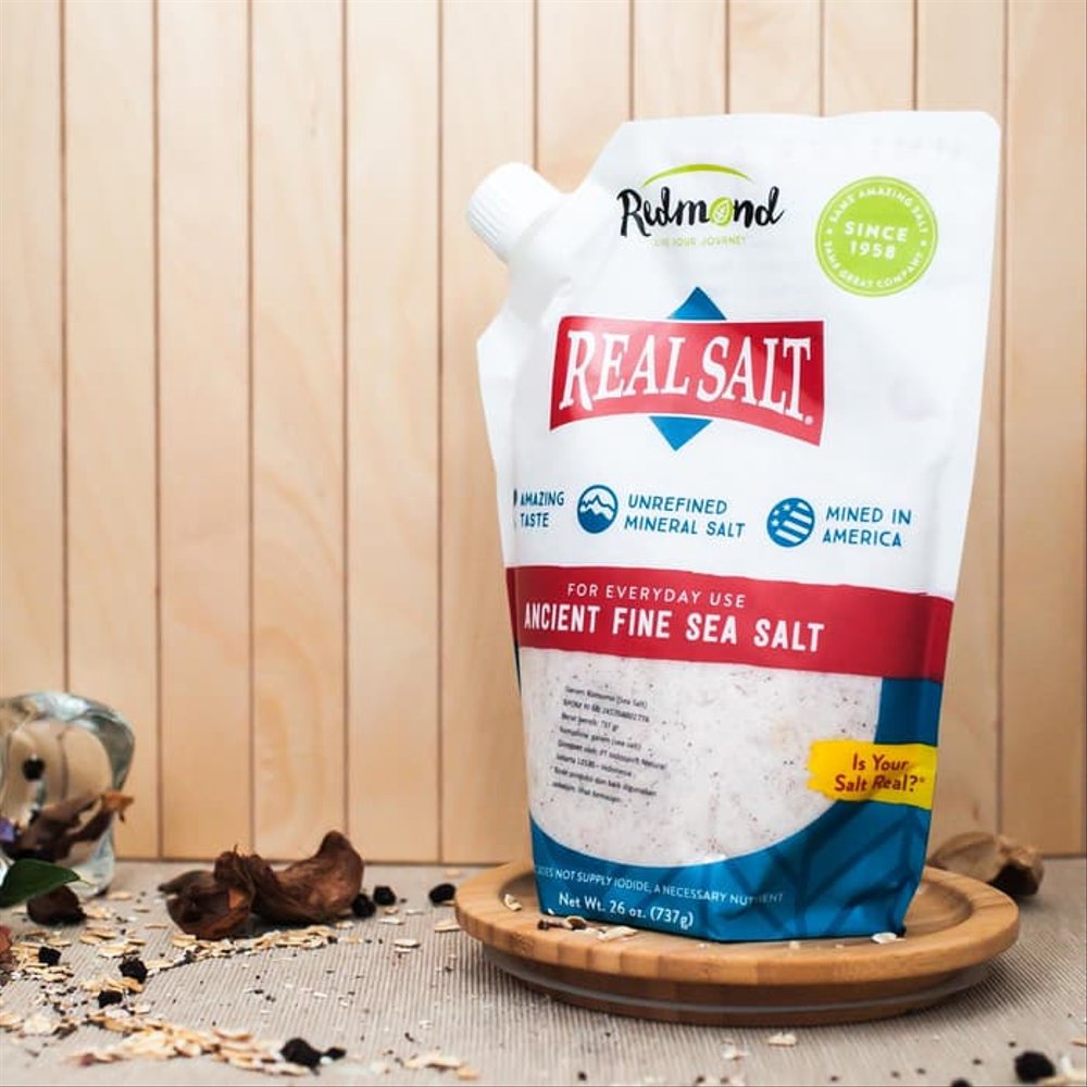 Redmond Real Salt Pouch Ancient Fine Sea Salt 737g | Lazada ...