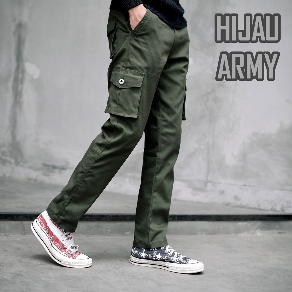 COD)YANG LAGI HITS Celana Cargo Panjang 