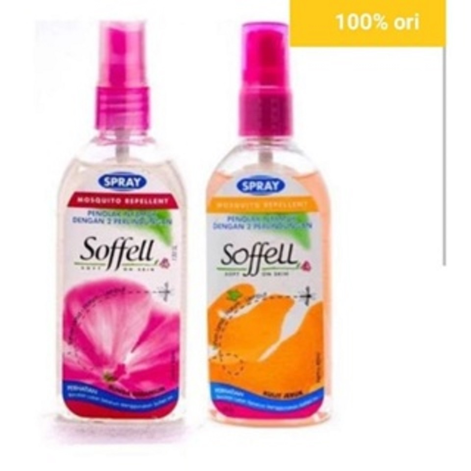 Soffel Spray 80 ml Soffell Penolak Nyamuk | Lazada Indonesia