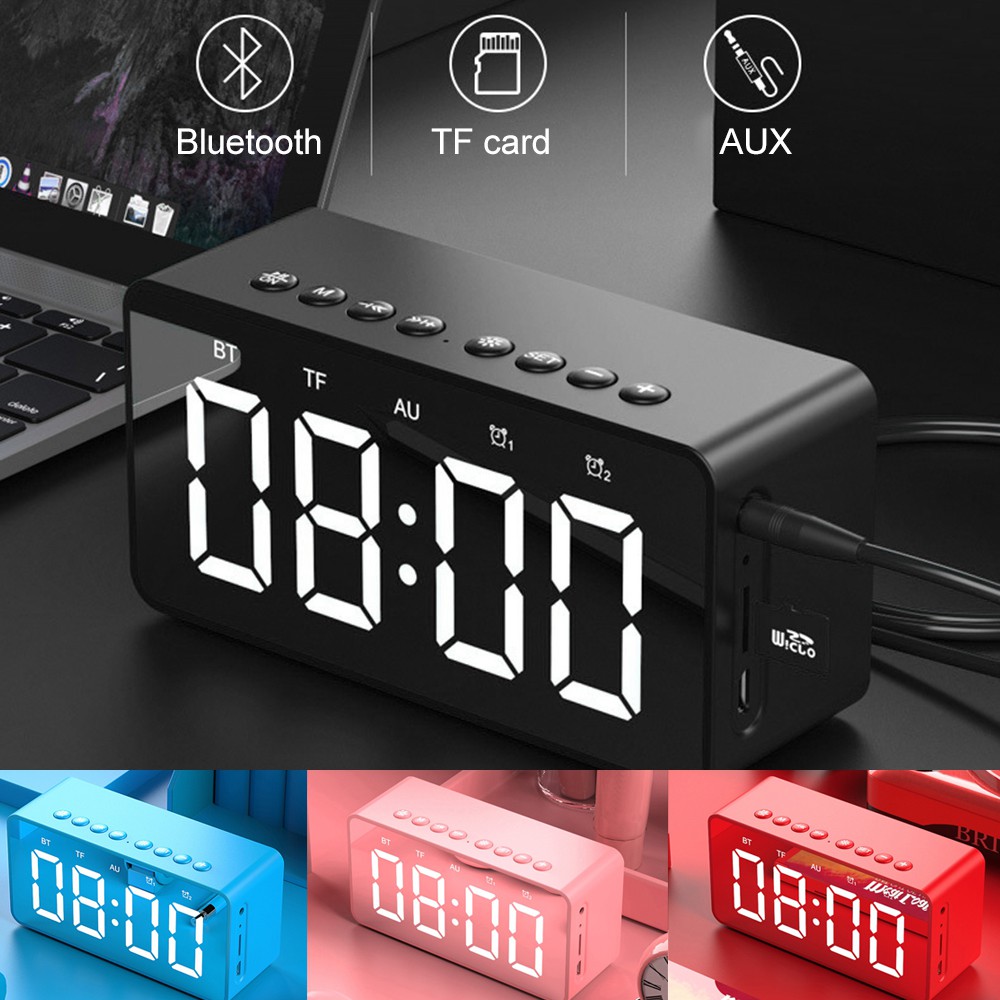 Jam alarm bluetooth hot sale speaker