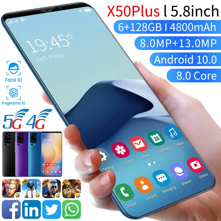 Handphone Promo 50 X50pro Ram 6 128gb 13mp 5 8inci Fhd Android 10 1 Hp Murah Cuci Gudang Hp Murah 500 Ribuan Yh Lazada Indonesia