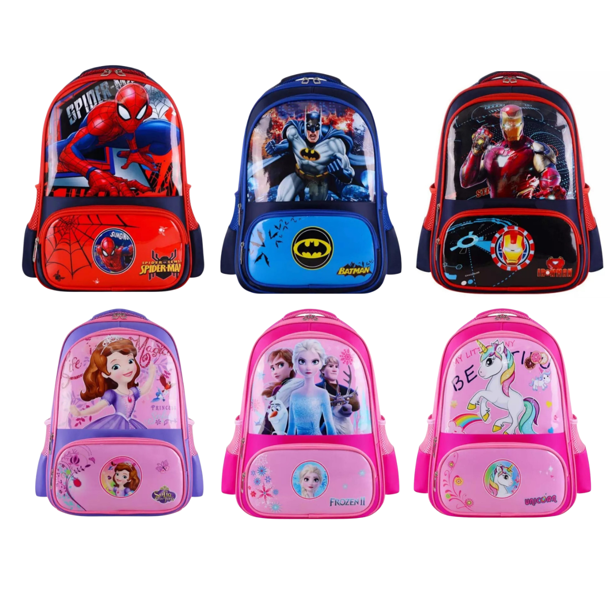 KOJO’s BAG - Ransel Anak Sekolah Motif Kartun - Ransel Anak Sekolah