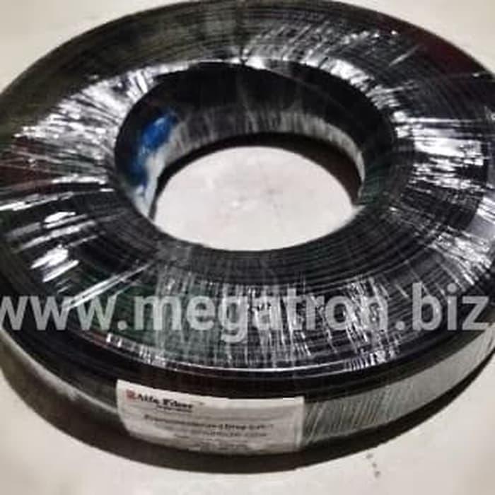 Kabel Fiber Optic 40FO41 Single Core 100 meter konektor SC terpasang