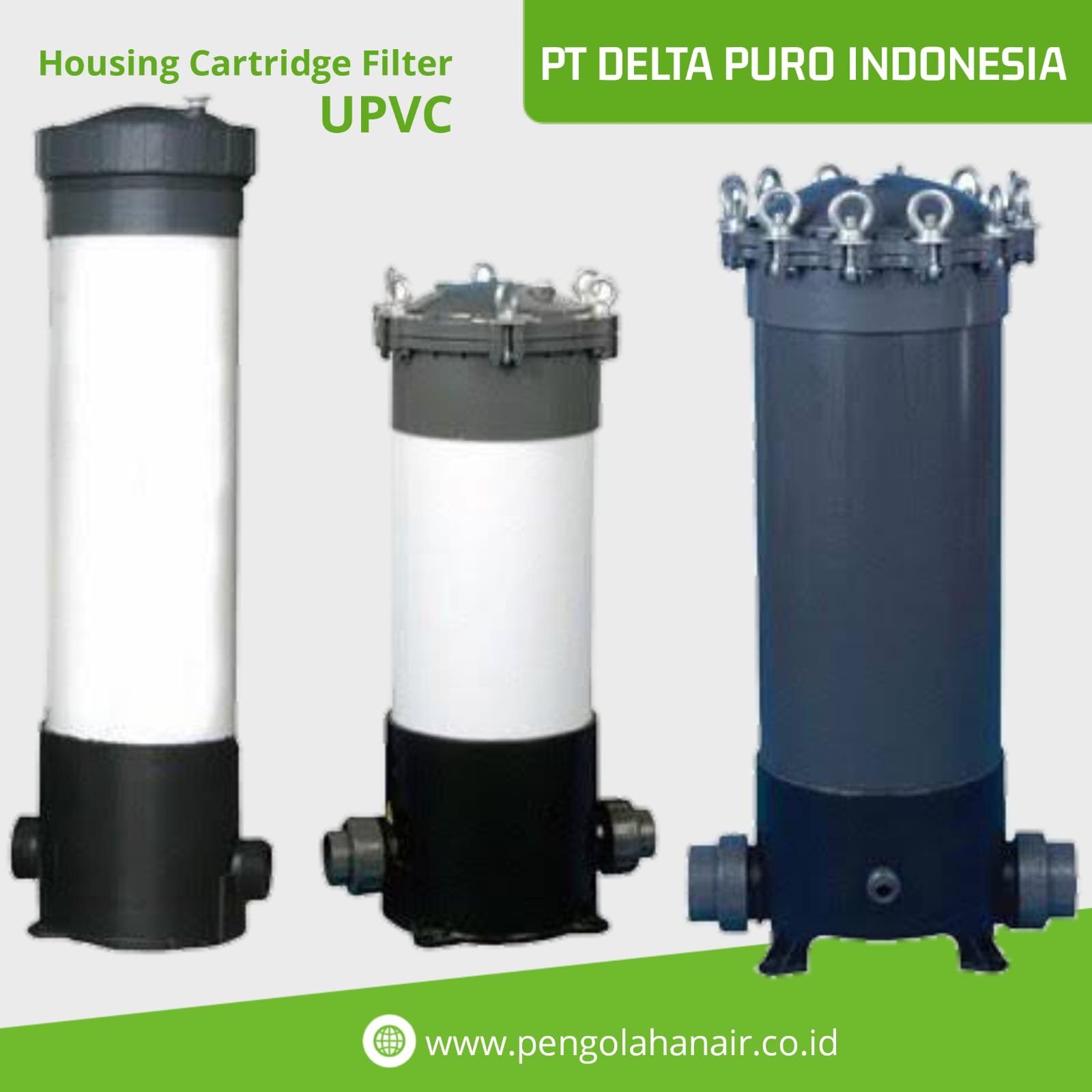 Housing Cartridge Filter UPVC 40 inch isi 5 | Lazada Indonesia