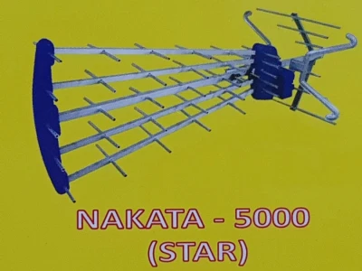 Antena outdoor 5 jari NAKATA 5000 cocok tv tabung dan tv led