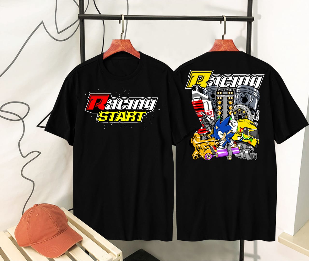 KAOS T SHIRT KAOS RACING START KAOS SURFING KAOS KARTUN KAOS POLOS BAJU DISTRO BAJU KEKINIAN