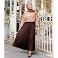 ROK PLISKET COD - Harga Rok Plisket Murah