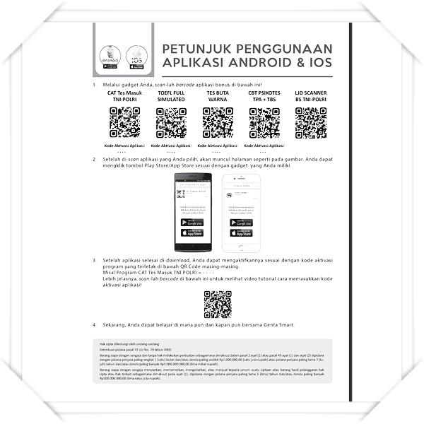Buku Tes Masuk Tni Polri Best Score Tes Masuk Tni Polri 2020 2021 Terbaru Bonus Dvd Dan Aplikasi Android Lazada Indonesia