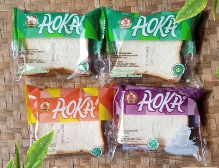 Roti Viral Aoka - Aoka Roti Panggang 65 gr - Roti Aoka Aneka Rasa ...