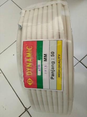 Kabel engkel Putih isi 2