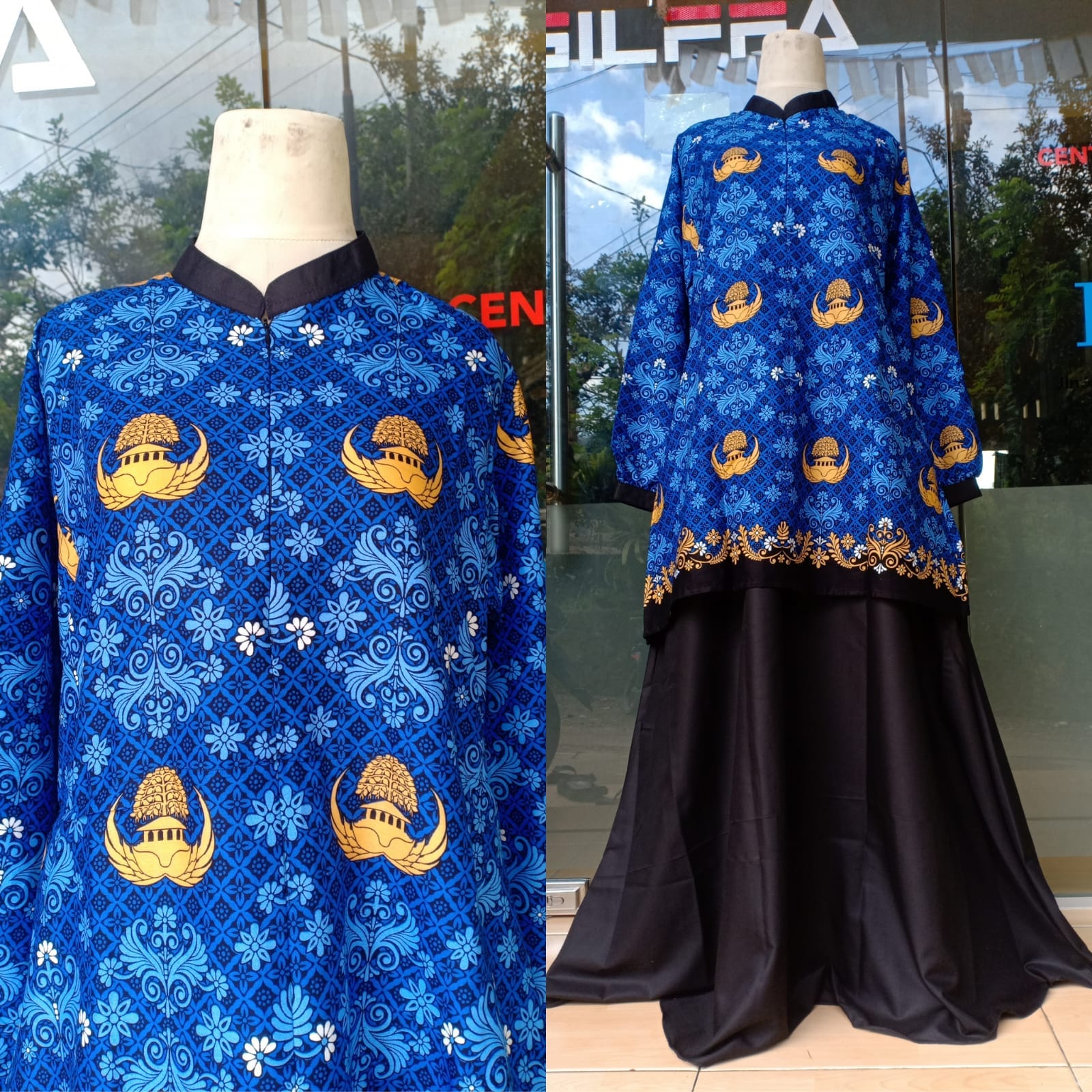 BAJU KORPRI. SERAGAM PNS BATIK KORPR. Gamis Korpri | Lazada Indonesia