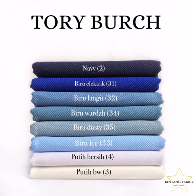 1 Meter Kain Tory Burch Lazada Indonesia