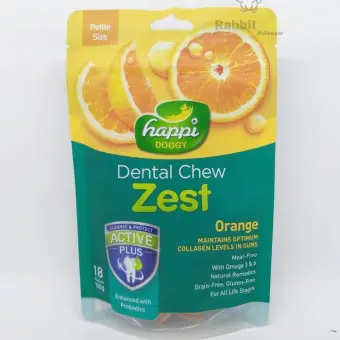 happi doggy dental chew