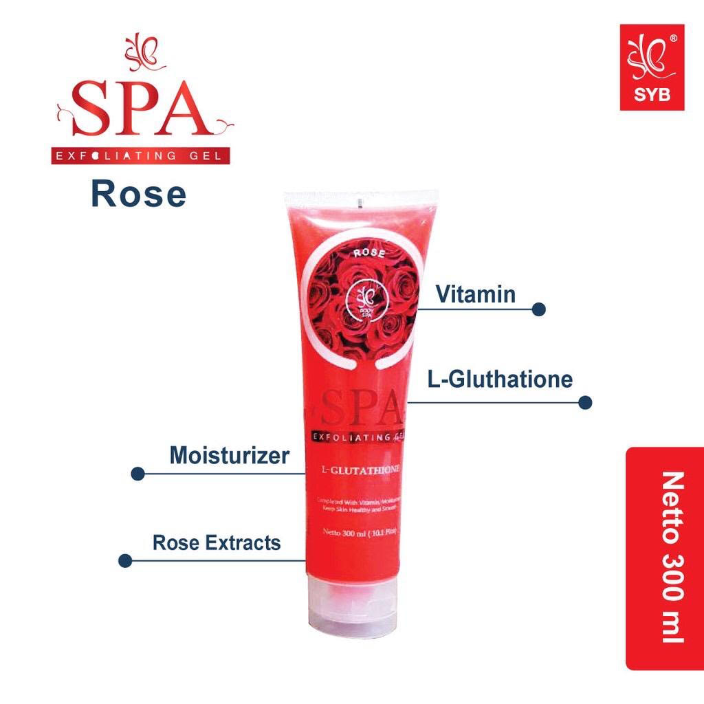 cara pakai body spa l-glutathione SYB EXFOLIATING GEL FRUITAMIN GlutaPro RX Glutathione Supplement |