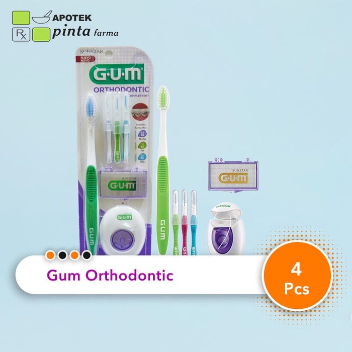 GUM Orthodontic Kit Lengkap utk Behel Kawat Gigi Lazada Indonesia